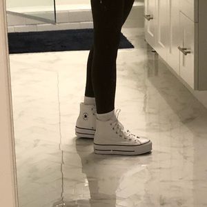 ❌SOLD❌ Chuck Taylor hi top platforms